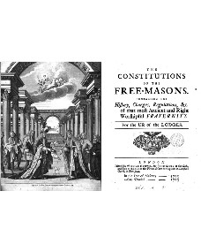 Bild Dokument The constitutions of the Free-Masons